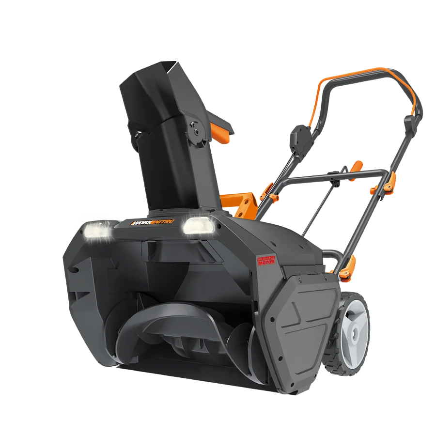 Worx snow blower online 40v